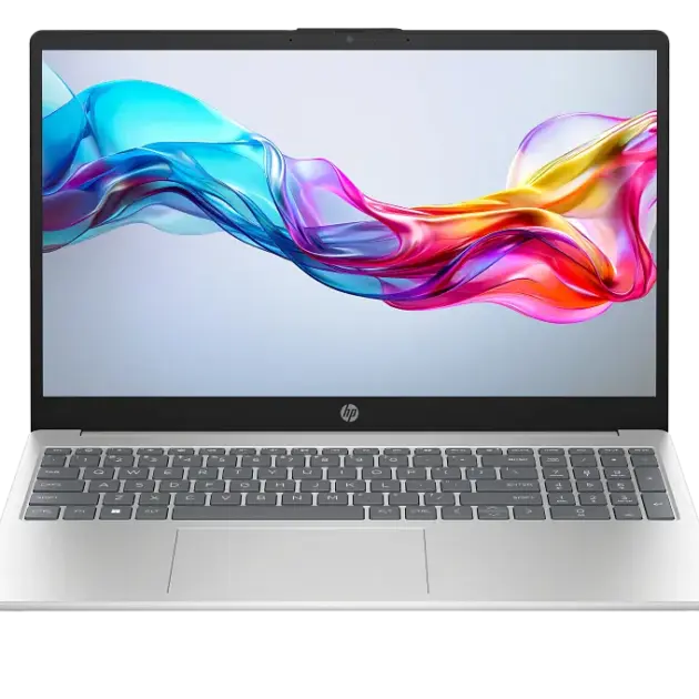 HP 15-FD0532NIA Laptop 13th Gen Core i3-1315U, 4GB DDR4, 256GB SSD, Intel UHD Graphics, 15.6" FHD, DOS, Silver