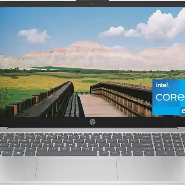 HP 15-FD0647TU Laptop 13th Gen Core i5-1334U, 8GB DDR4, 512GB SSD, Intel Iris Xe Graphics, 15.6" FHD, Windows 11 Home, Silver